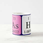Ash periodic table name mug (Center)