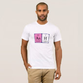 Ash periodic table name shirt (Front Full)