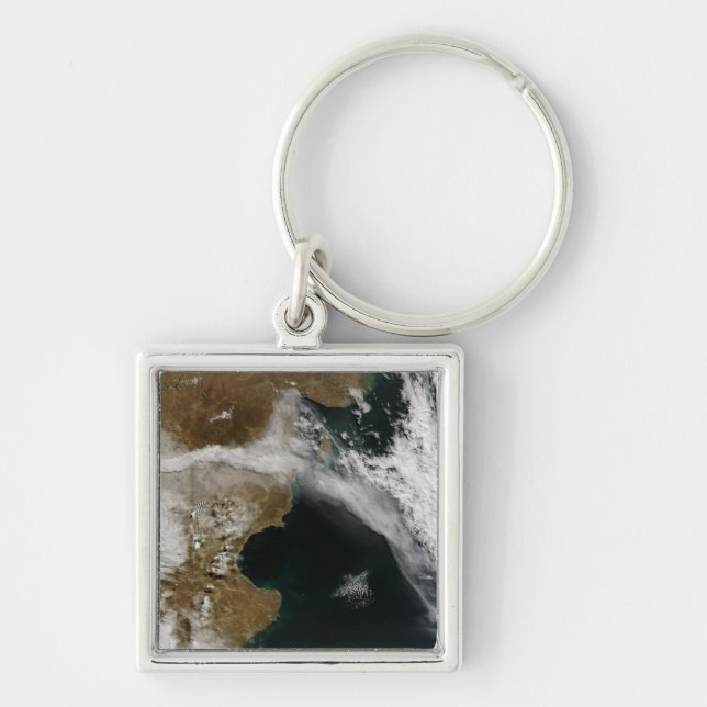 Ash plume from eruption of Chaiten volcano, Chi Key Ring (Front)