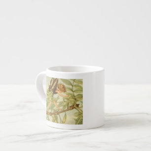 Ash Tree Fairy Walking on Branch Espresso Cup