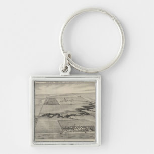 Ash Valley Stock Farm, Larned, Kansas Key Ring