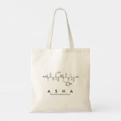 Asha peptide name bag (Back)