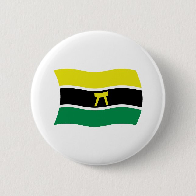Ashanti People Flag Button (Front)