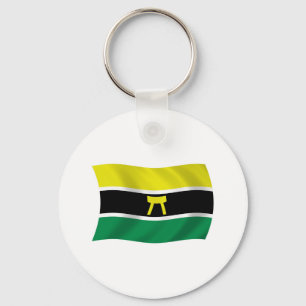Ashanti People Flag Keychain