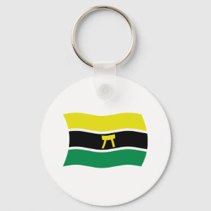 Ashanti People Flag Keychain