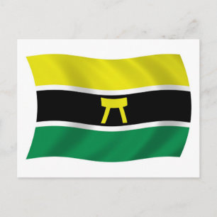 Ashanti People Flag Postcard