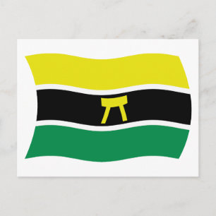 Ashanti People Flag Postcard