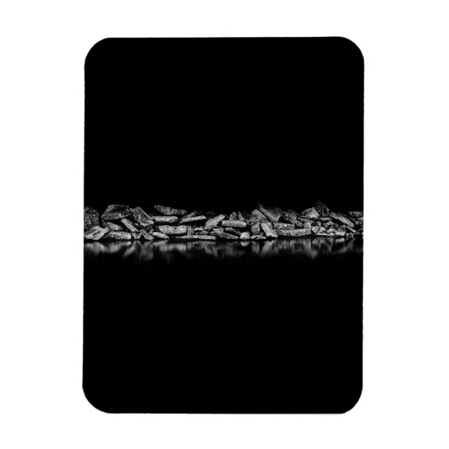 Ashbridges Bay Breakwall 1 Magnet (Vertical)