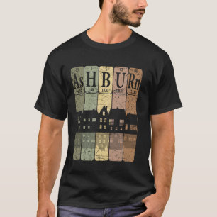 Ashburn Periodic Table Elements Ashburn Virginia R T-Shirt