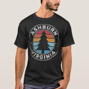 Ashburn Virginia VA Vintage Graphic Retro 70s T-Shirt