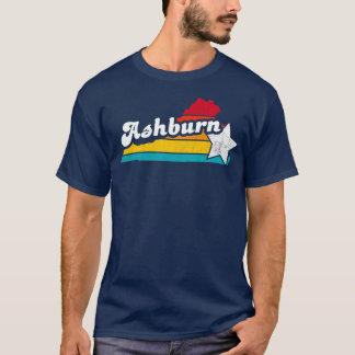 Ashburn Virginia Vintage Distressed Souvenir T-Shirt