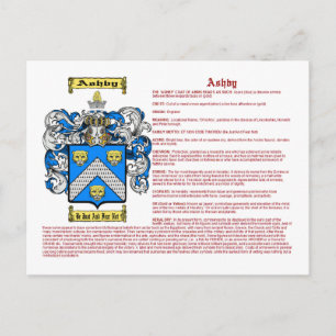 Ashby (meaning) postcard