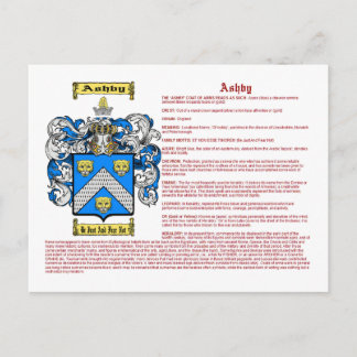 Ashby (meaning) postcard