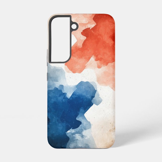 Ashen Bloom Samsung Galaxy S22 Case (Back)