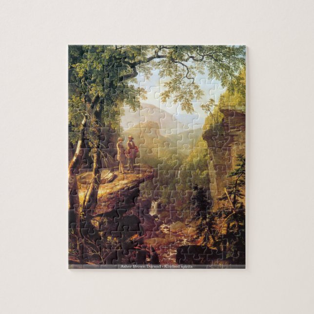 Asher Brown Durand - Kindred spirits puzzle (Vertical)