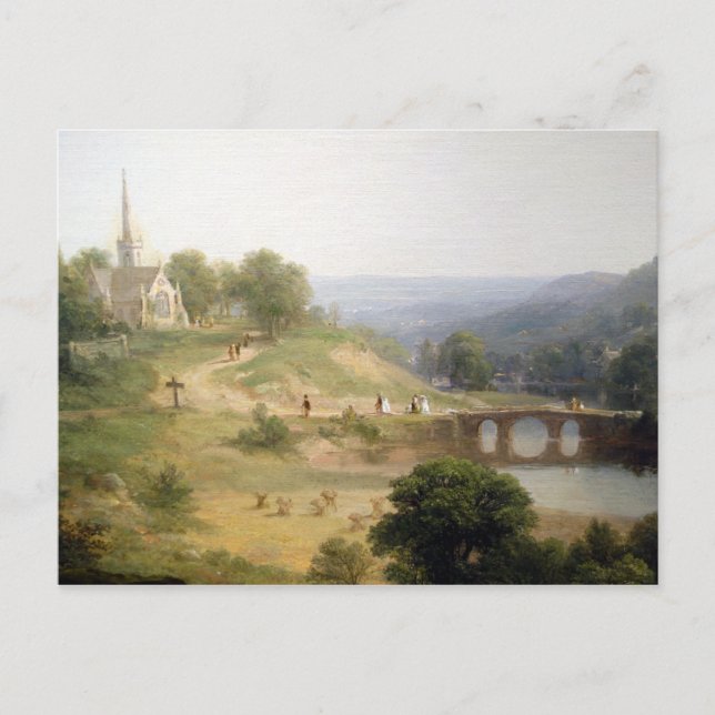 Asher Brown Durand Sunday Morning Postcard (Front)