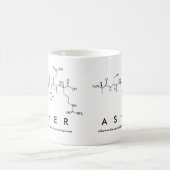 Asher peptide name mug (Center)