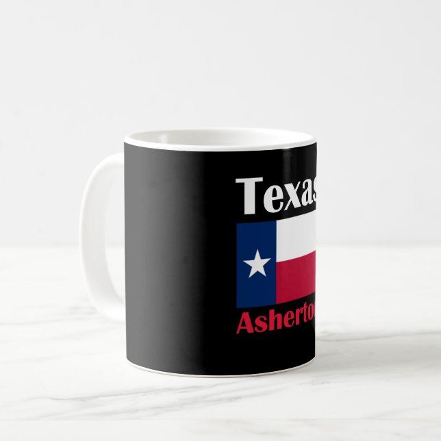 Asherton TX Coffee Mug (Front Left)