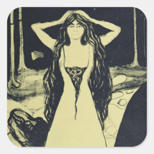 Ashes (After the Fall), 1899 Square Sticker
