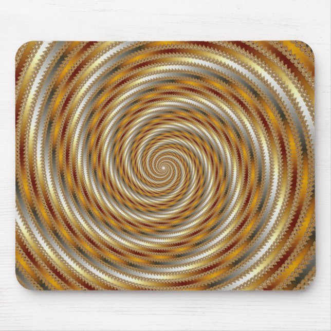 Ashes - Fractal Mouse Mat (Front)