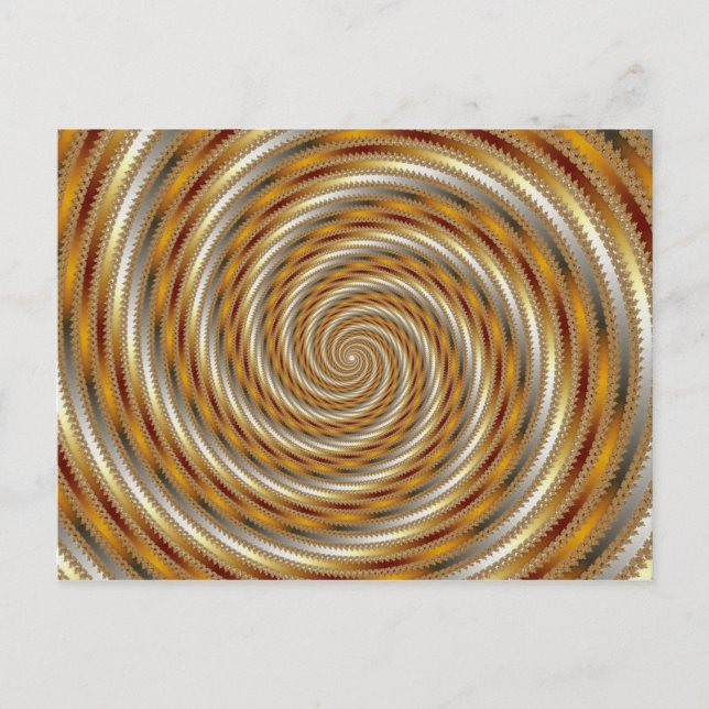 Ashes - Fractal Postcard (Front)