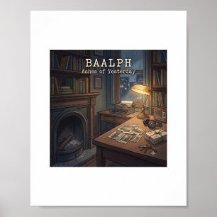 Ashes of Yesterday Art Print — Dark Fantasy Poster