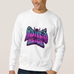 "Ashes Reign - Psychedelic Bat Silhouette Tee" Sweatshirt