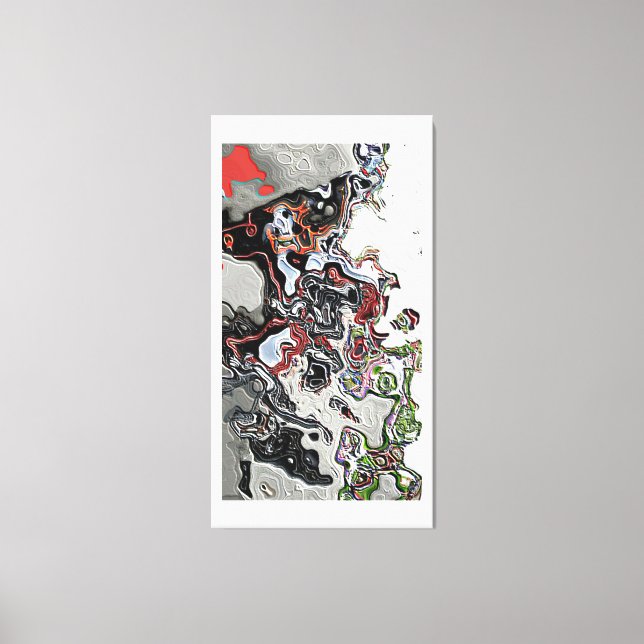 Ashes to ashes 926 canvas print (Front)