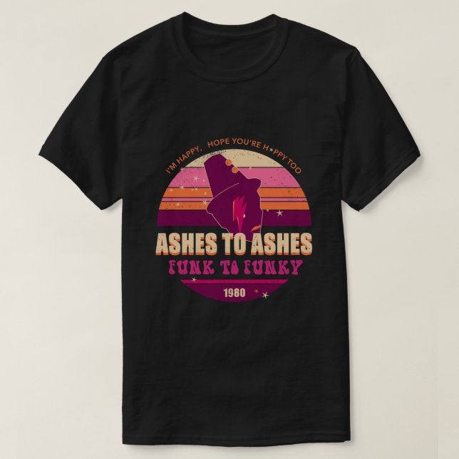 Ashes to Ashes Essential T-Shirt (Design Front)