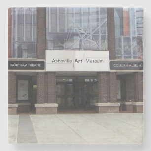 Asheville Art Museum, Asheville, NC. Marble Coaste Stone Coaster