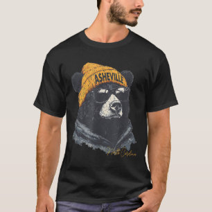 Asheville Bear Wnc Hippie Avl North Carolina Mount T-Shirt