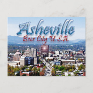 Asheville Beer City USA Postcard