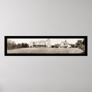 Asheville College Photo 1910 Poster