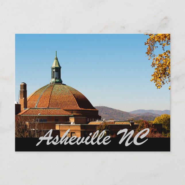Asheville NC Postcard (Front)