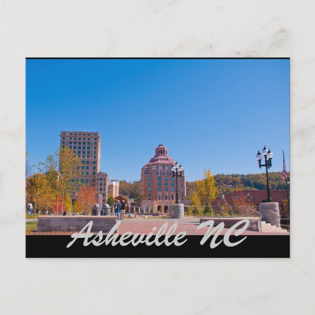 Asheville NC Postcard (Front)