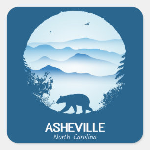 Asheville, NC Sticker