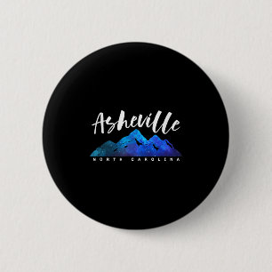 Asheville North Carolina Camping Hiking Skiing Fam 6 Cm Round Badge