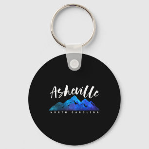 Asheville North Carolina Camping Hiking Skiing Fam Key Ring
