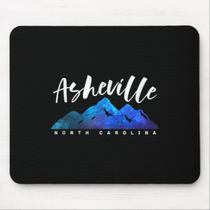 Asheville North Carolina Camping Hiking Skiing Fam Mouse Mat