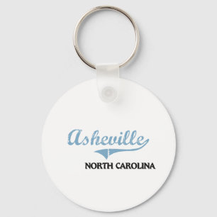 Asheville North Carolina City Classic Key Ring