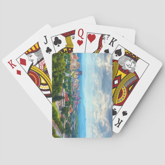 Asheville, North Carolina Playing Cards (Back)