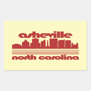 Asheville,North Carolina Rectangular Sticker