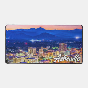Asheville, North Carolina, USA Desk Mat