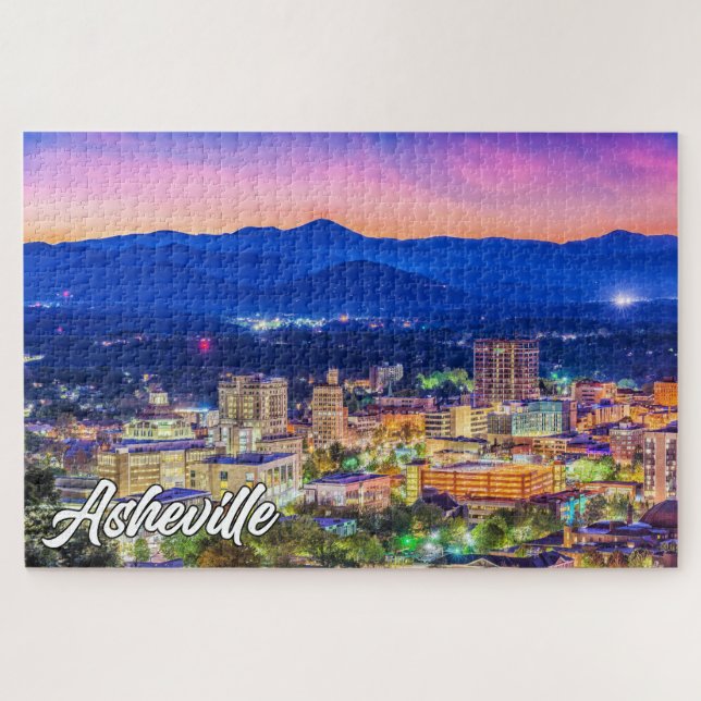 Asheville, North Carolina, USA Jigsaw Puzzle (Horizontal)