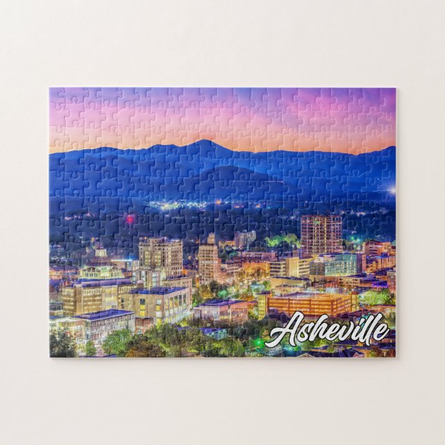 Asheville, North Carolina, USA Jigsaw Puzzle (Horizontal)