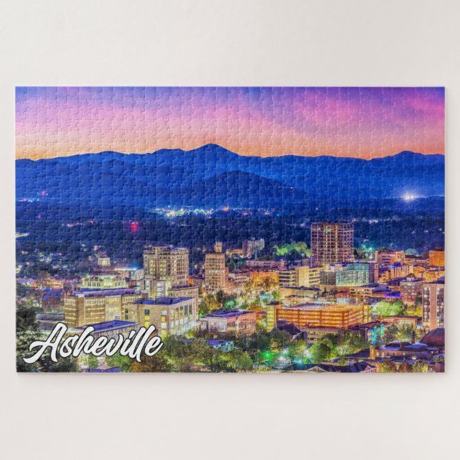 Asheville, North Carolina, USA Jigsaw Puzzle (Horizontal)