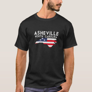 Asheville North Carolina USA State America Travel T-Shirt