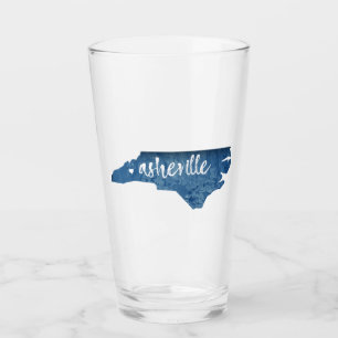 Asheville North Carolina Wood Grain Glass