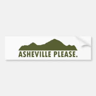 Asheville Please Bumper Sticker