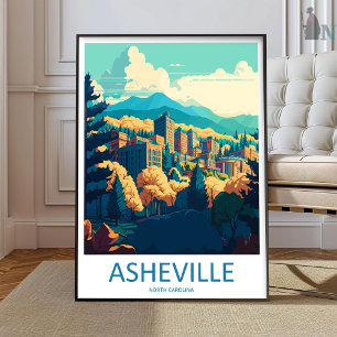 Asheville Print Asheville Home Décor North Caroli